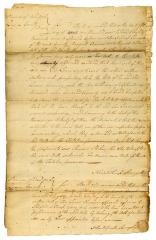 Probated will of Tise Laan, 1780