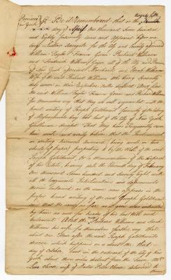 Probated will of Joseph Goldthwait, 1780