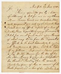 Probated will of George Gosling, 1780