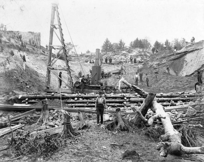 Break in Canal at Forestport, N.Y.