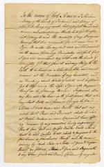 Probated will of Abraham Maney, 1780