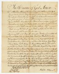 Probated will of Alexander Meharg, 1780