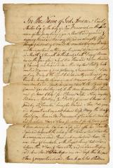 Probated will of Paul Miller, 1780