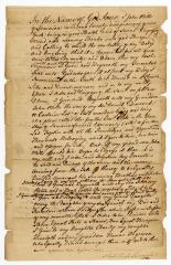 Probated will of John Mills, 1780