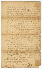 Probated will of Michael Rogers, 1780