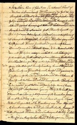 Probated will of Nathaniel Provost, 1780