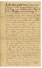 Probated will of Isaac Rhoads, 1780