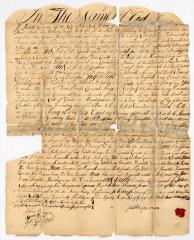 Probated will of Judith Quereau, 1780