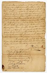 Probated will of Hugh Wason, 1780