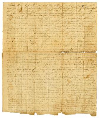 Probated will of Thomas Townsend, 1780