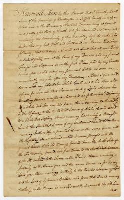 Probated will of Timothy Carl, 1781