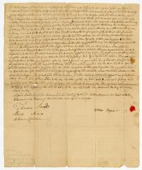 Probated will of Esther Bryan, 1781