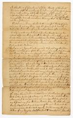 Probated will of John Beatty, 1781