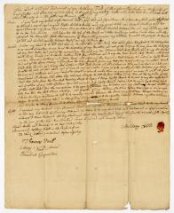 Probated will of Anthony Field, 1781