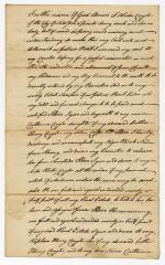 Probated will of Alida Cuyler, 1781