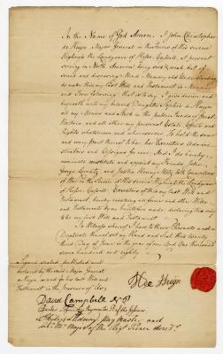 Probated will of John Christopher DeHuyn, 1781