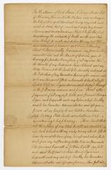 Probated will of James Forbes, 1781