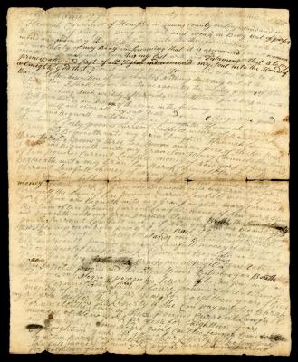 Probated will of Hannah Cornell, 1781