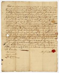 Probated will of Moses Fowler, 1781