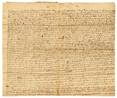 Probated will of William Jones, 1781