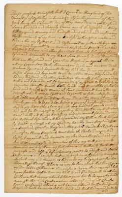 Probated will of Cornelis Hoogland, 1781