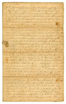 Probated will of Pearson Langdon, 1781