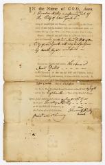 Probated will of Timothy Kelly, 1781