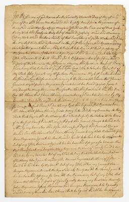Probated will of John Hagerman, 1781
