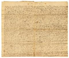 Probated will of William Jones, 1781