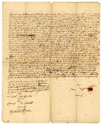Probated will of Jane Haviland, 1781