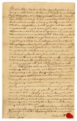 Probated will of Richard Mott, 1781