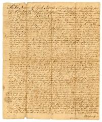 Probated will of Joshua Pell Sr., 1781