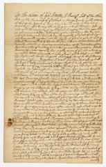 Probated will of Roeloff Lott, 1781