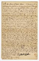 Probated will of Sebastian Lucas, 1781