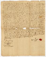 Probated will of Benjamin Rainer, 1781