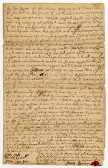 Probated will of James Reeve, 1781