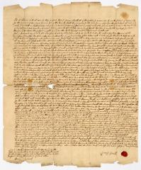 Probated will of James Smith, 1781