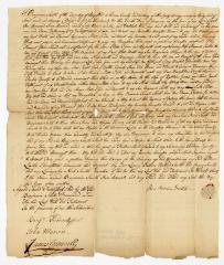 Probated will of Benjamin Smith, 1781