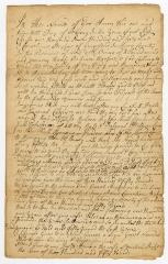 Probated will of Cornelius Stryker, 1781
