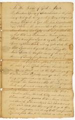 Probated will of Abraham Spear, 1781