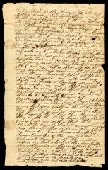 Probated will of Mathias Swame, 1781