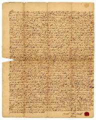 Probated will of Cornell Smith, 1781