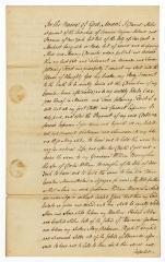 Probated will of Daniel Stiles, 1781