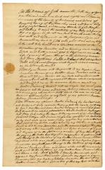 Probated will of Jeremiah Simonson, 1781