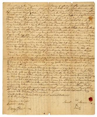 Probated will of Samuel Seaman, 1781