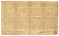 Probated will of James Seaman, 1781