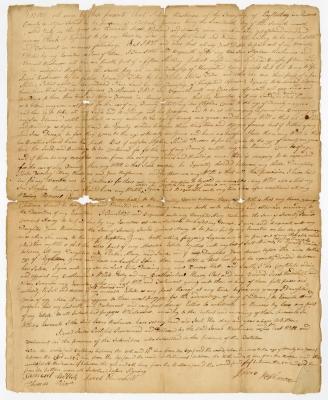Probated will of Isaac Rushmore, 1781
