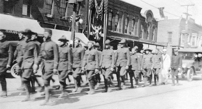 Ripley Homecoming Parade, September, 1919