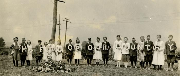 Kids' Memorial Day in Ripley, 1919