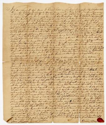 Probated will of Edward Titus, 1781